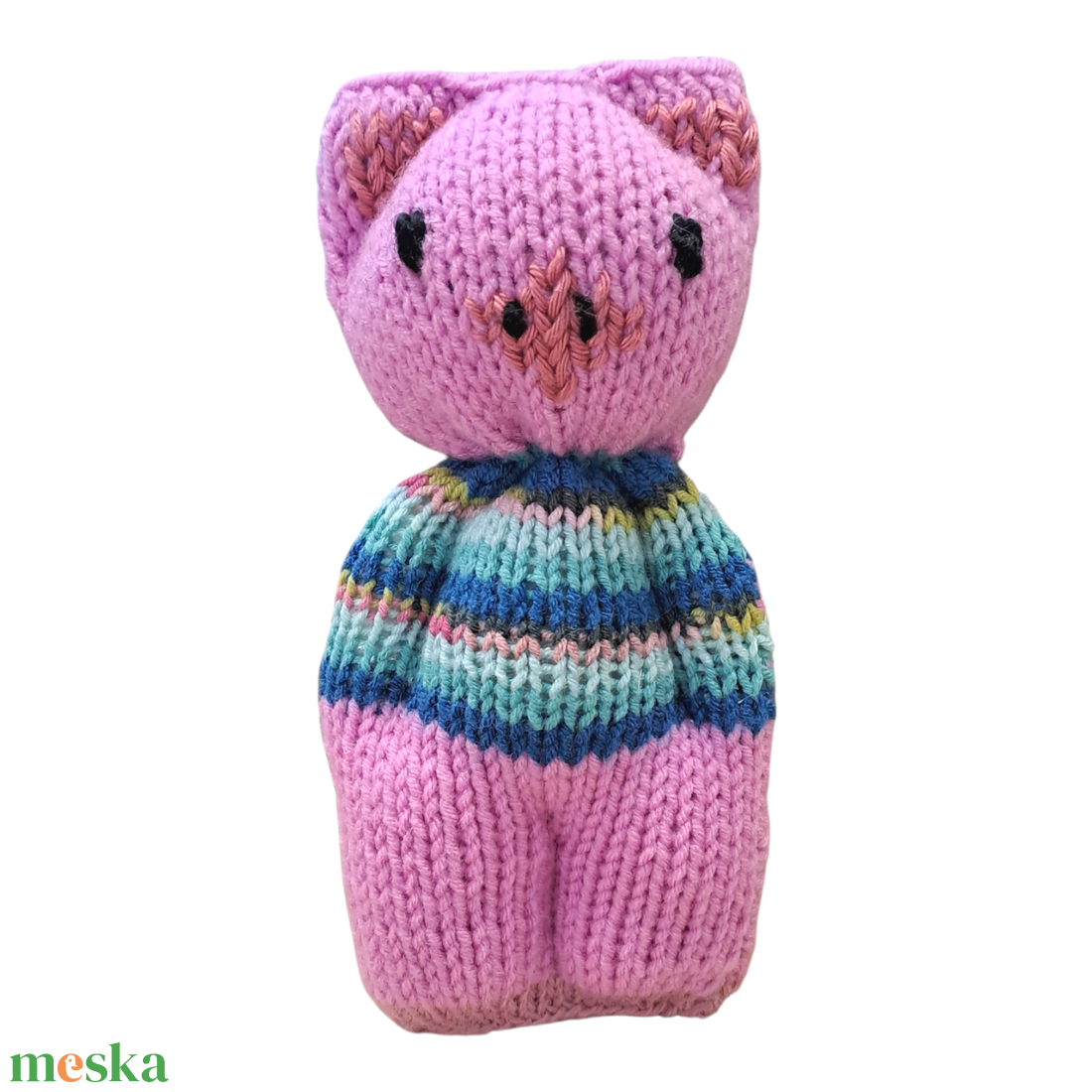 Kézzel kötött kismalac - játék & sport - plüssállat & játékfigura - malac - Meska.hu