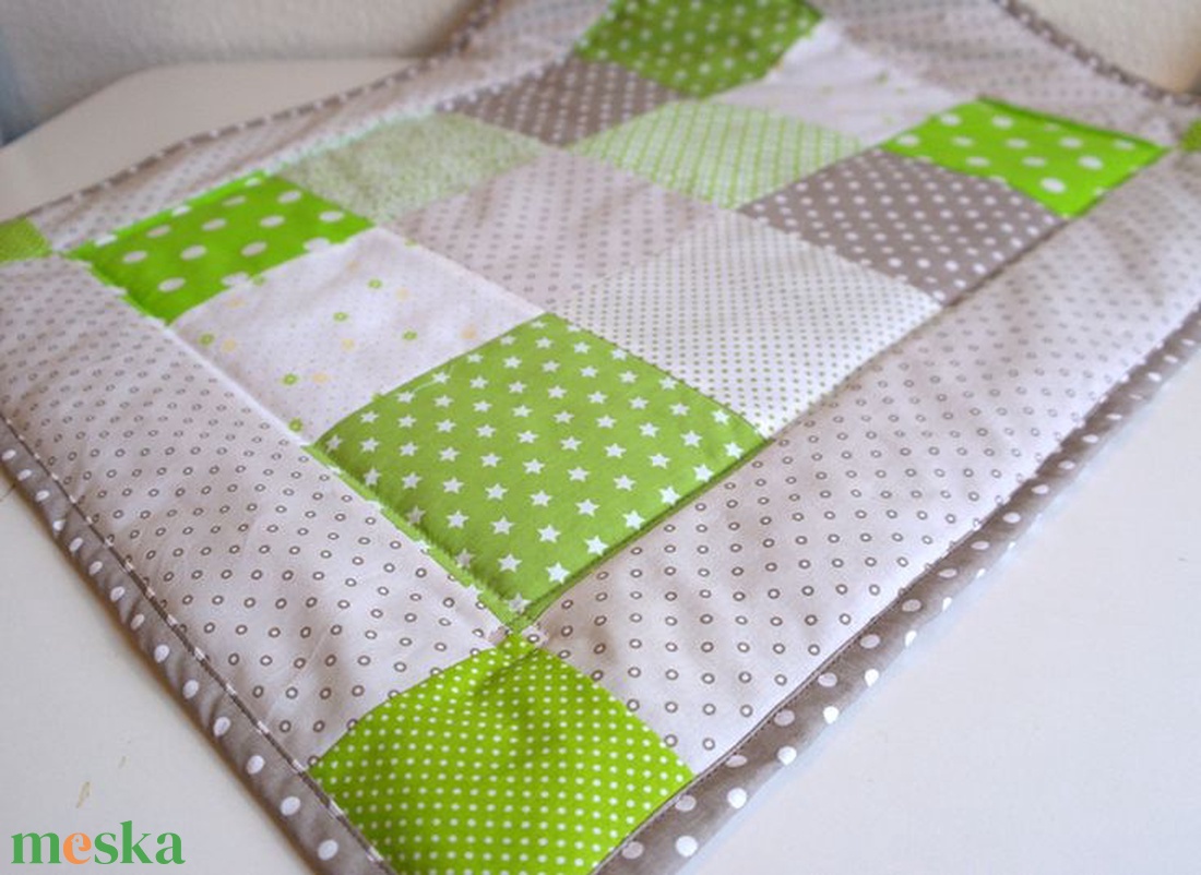Patchwork ágytakaró 120x160as  - otthon & életmód - lakástextil - ágytakaró - Meska.hu