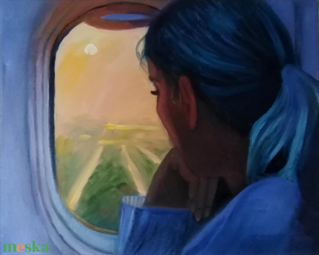 Travelling - művészet - festmény - olajfestmény - Meska.hu