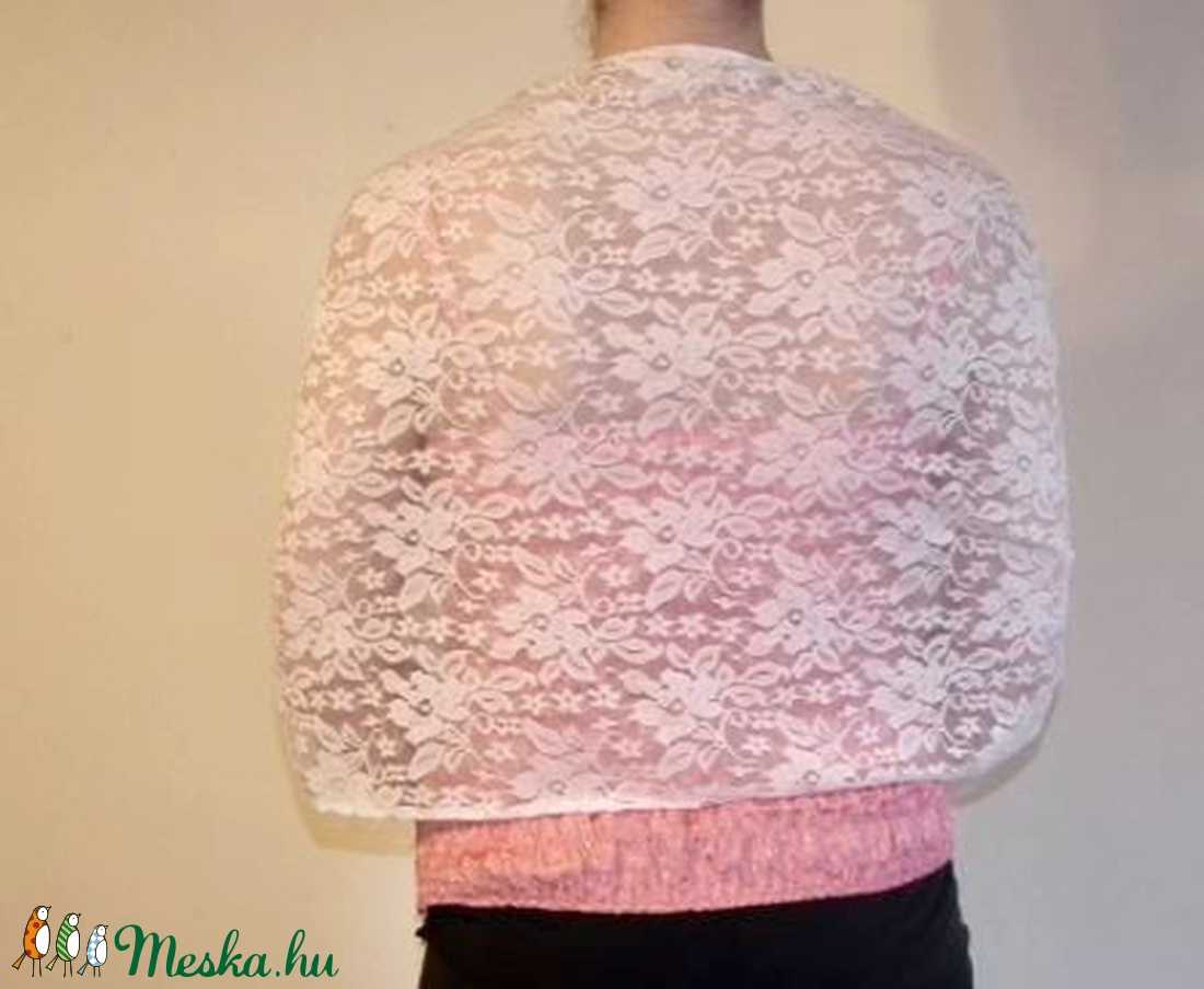 Csipke stóla, vállkendő -  - Meska.hu