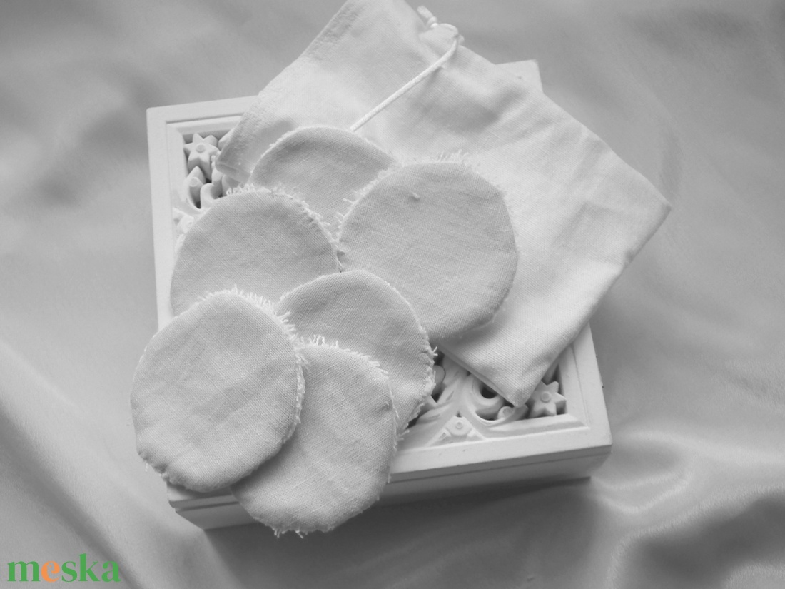 Mosható textil arctisztító korong - szépségápolás - arcápolás - arctisztító korong - Meska.hu