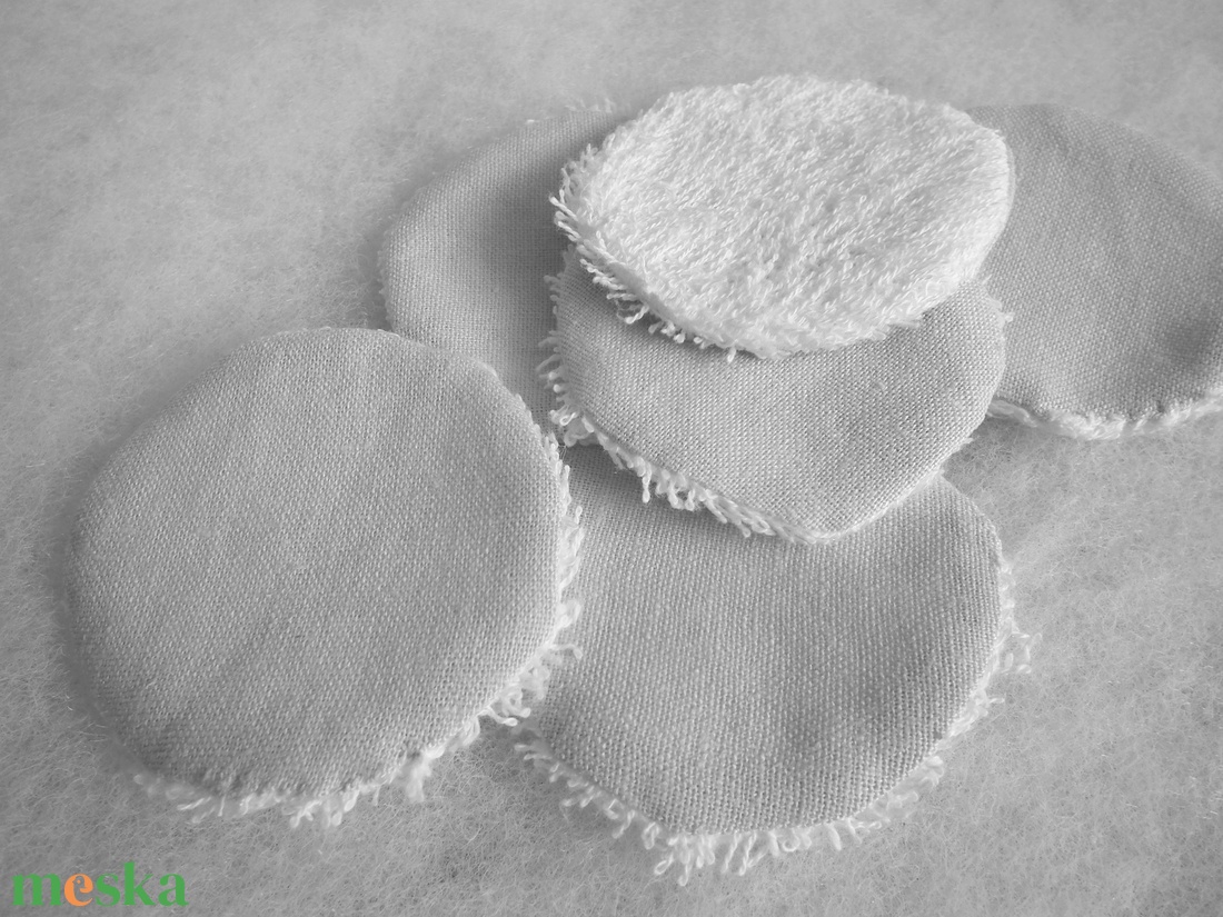 Mosható textil arctisztító korong - szépségápolás - arcápolás - arctisztító korong - Meska.hu