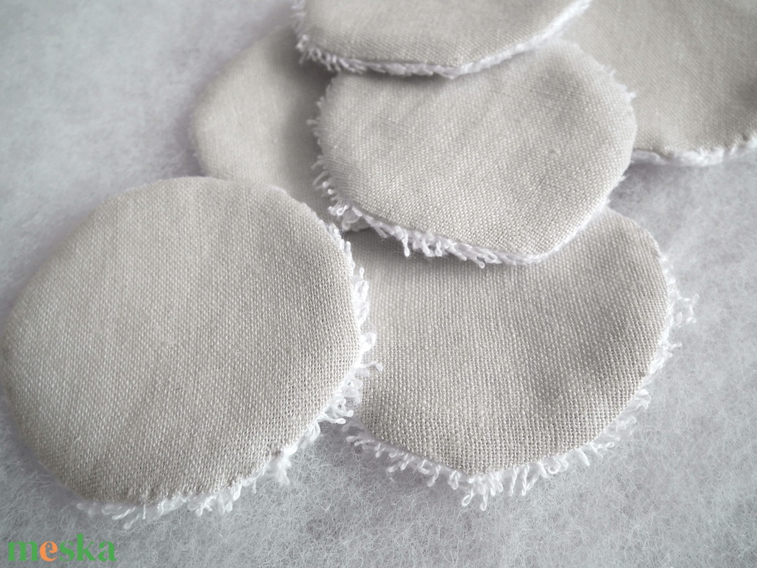 Mosható textil arctisztító korong - szépségápolás - arcápolás - arctisztító korong - Meska.hu