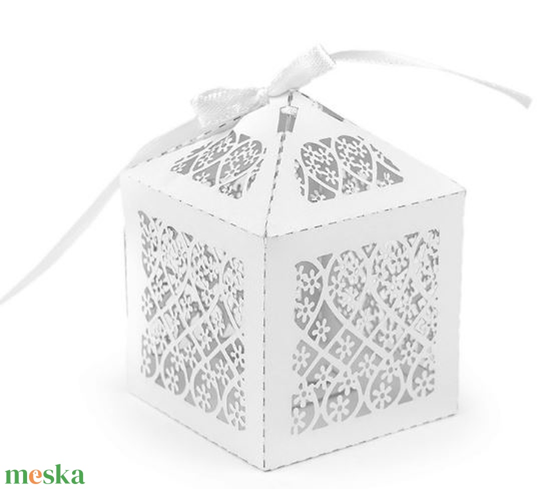 Virágos köszönetajándék dobozka - esküvő - emlék & ajándék - doboz - Meska.hu