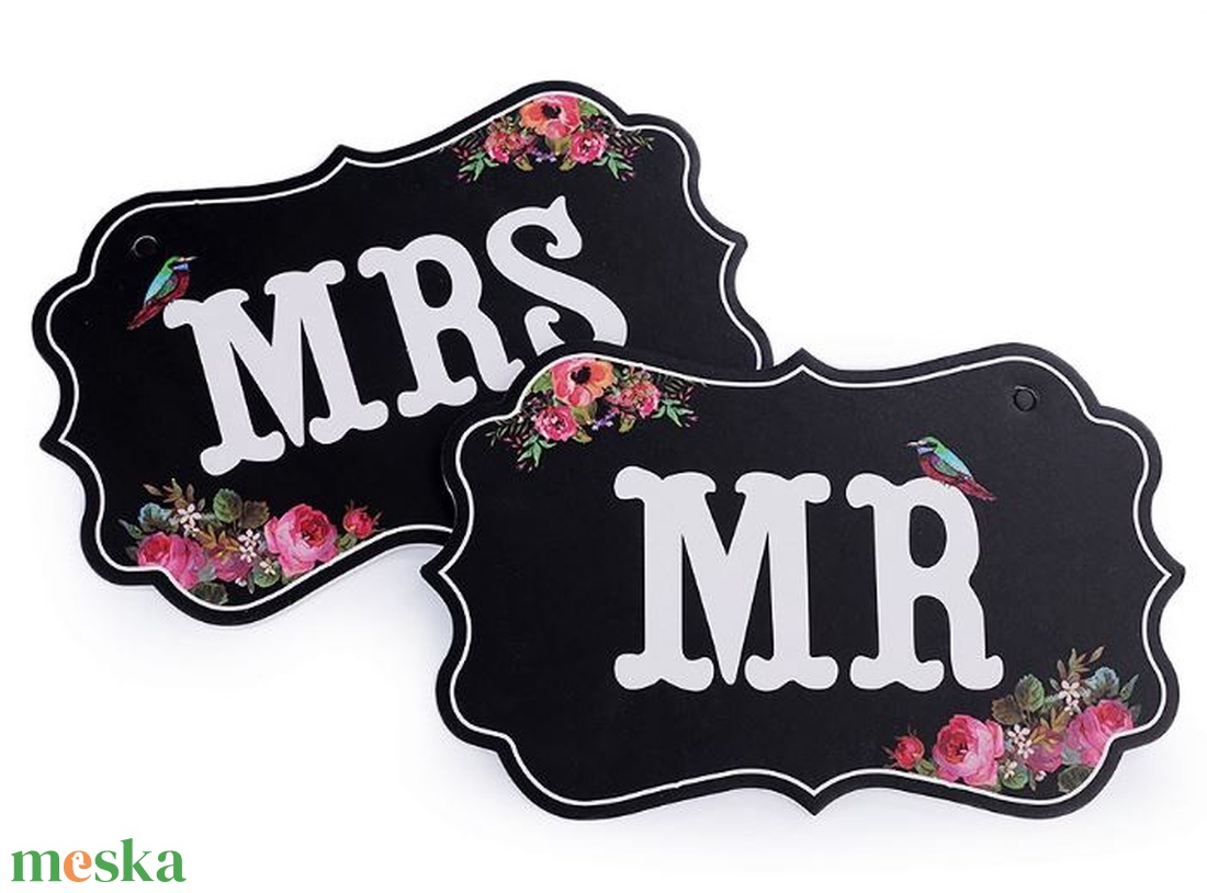 Mr és Mrs fotózási kellék - virágos - esküvő - dekoráció - tábla & jelzés - Meska.hu Mr és Mrs fotózási kellék - virágos - esküvő - dekoráció - tábla & jelzés - Meska.hu