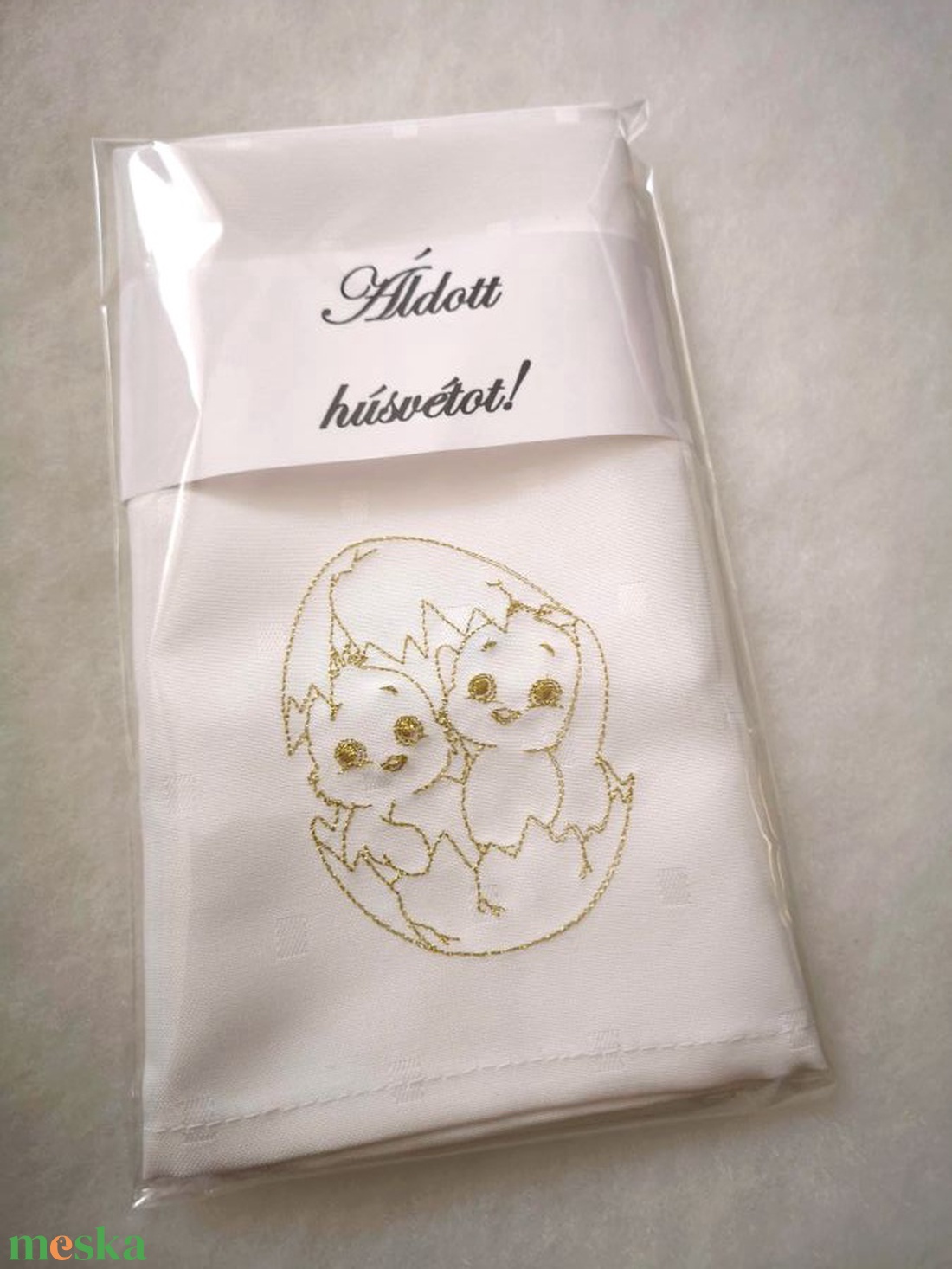 Húsvéti hímzett textil szalvéta - csibék - esküvő - dekoráció - tálalás - Meska.hu Húsvéti hímzett textil szalvéta - csibék - esküvő - dekoráció - tálalás - Meska.hu