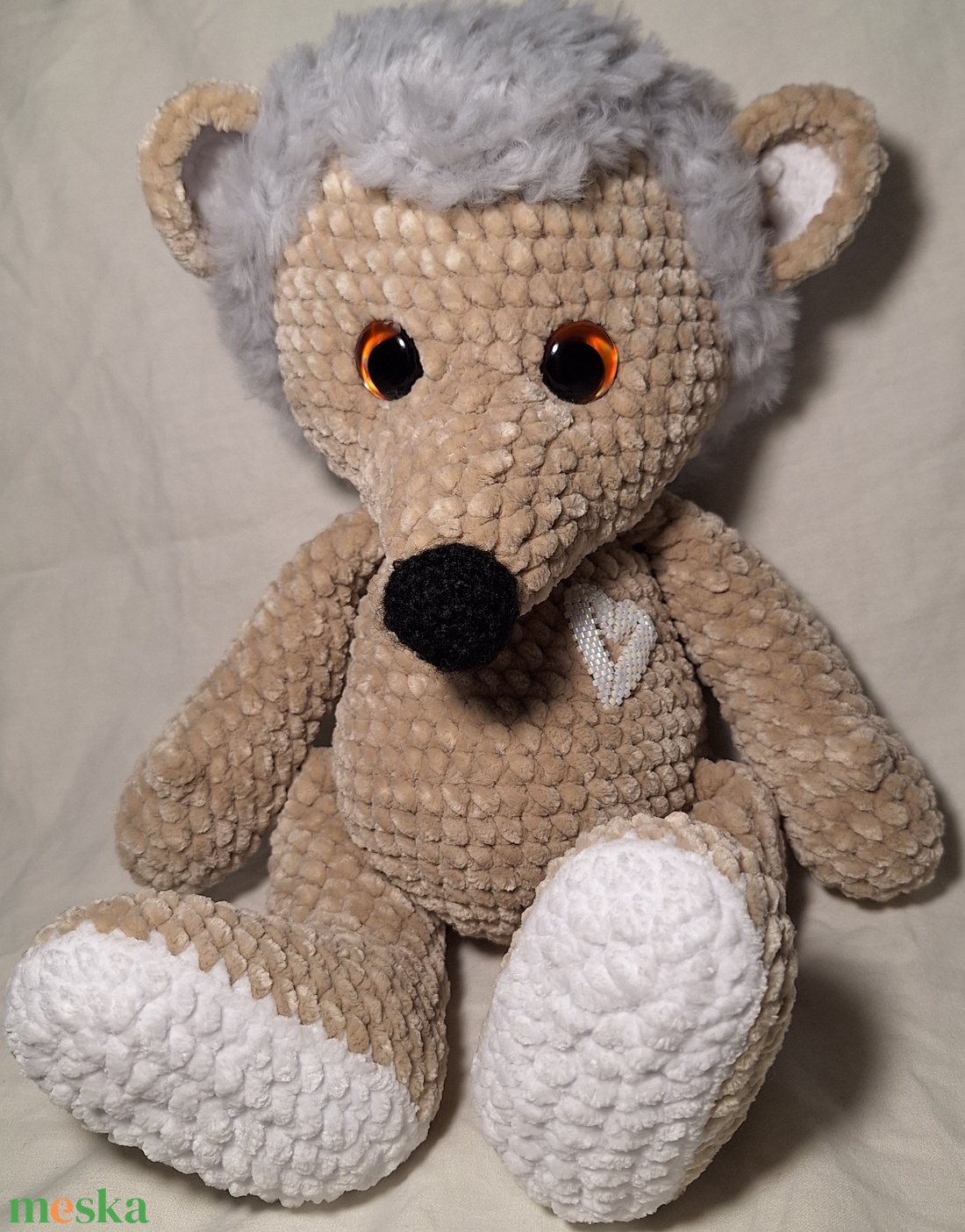 Amigurumi süni - játék & sport - plüssállat & játékfigura - süni - Meska.hu Amigurumi süni - játék & sport - plüssállat & játékfigura - süni - Meska.hu