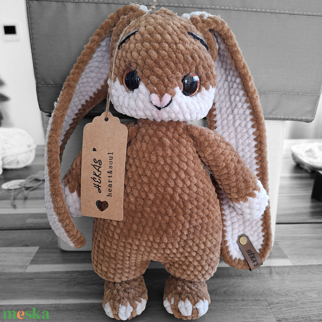 Amigurumi horgolt nyuszi - játék & sport - plüssállat & játékfigura - nyuszi - Meska.hu