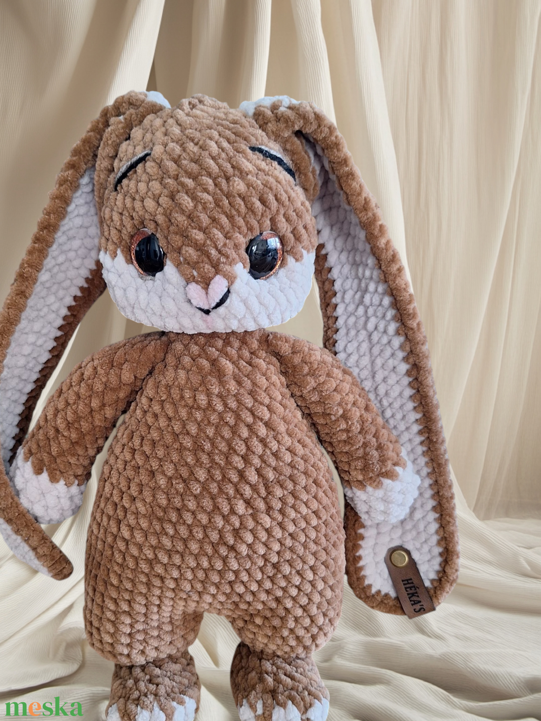 Amigurumi horgolt nyuszi - játék & sport - plüssállat & játékfigura - nyuszi - Meska.hu