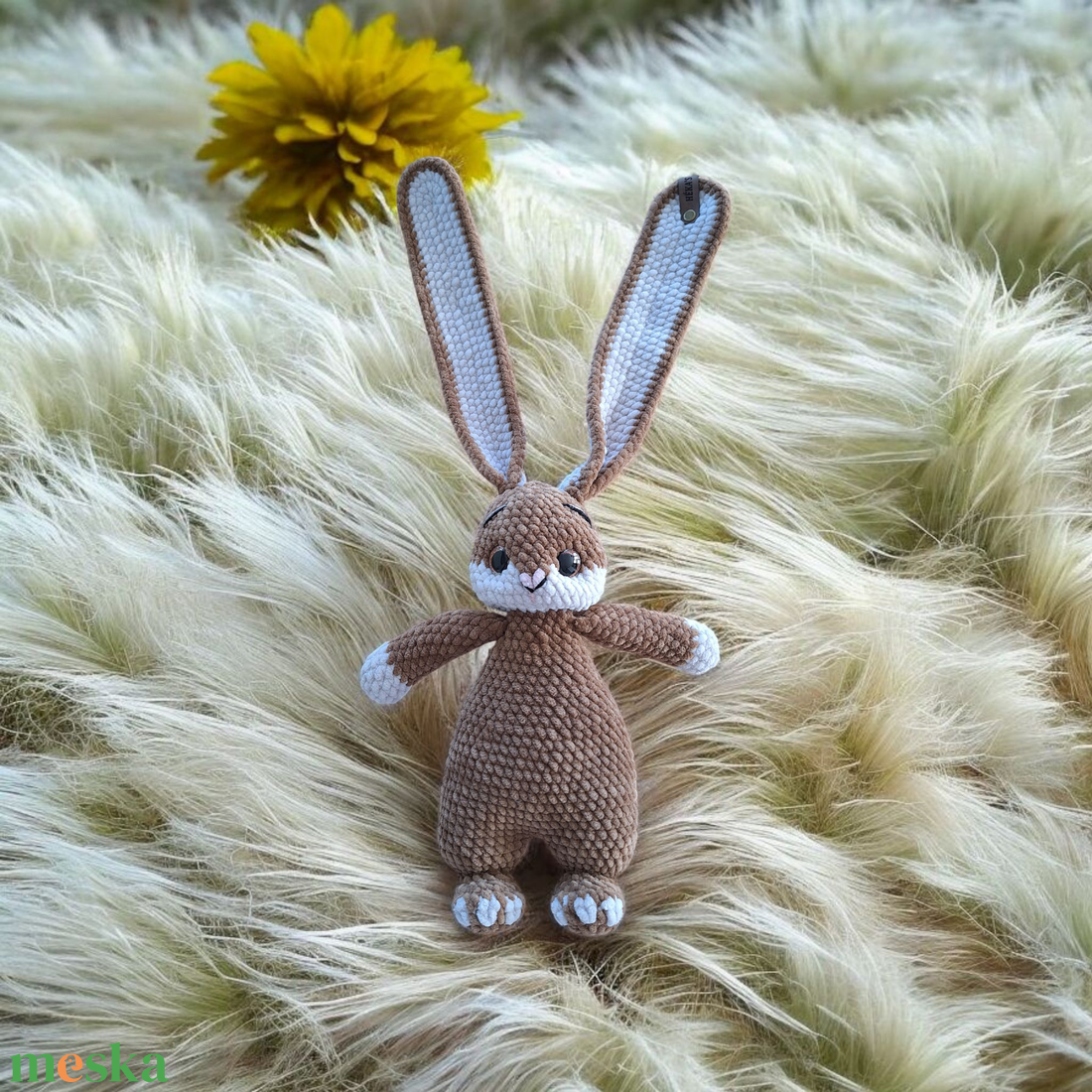 Amigurumi horgolt nyuszi - játék & sport - plüssállat & játékfigura - nyuszi - Meska.hu