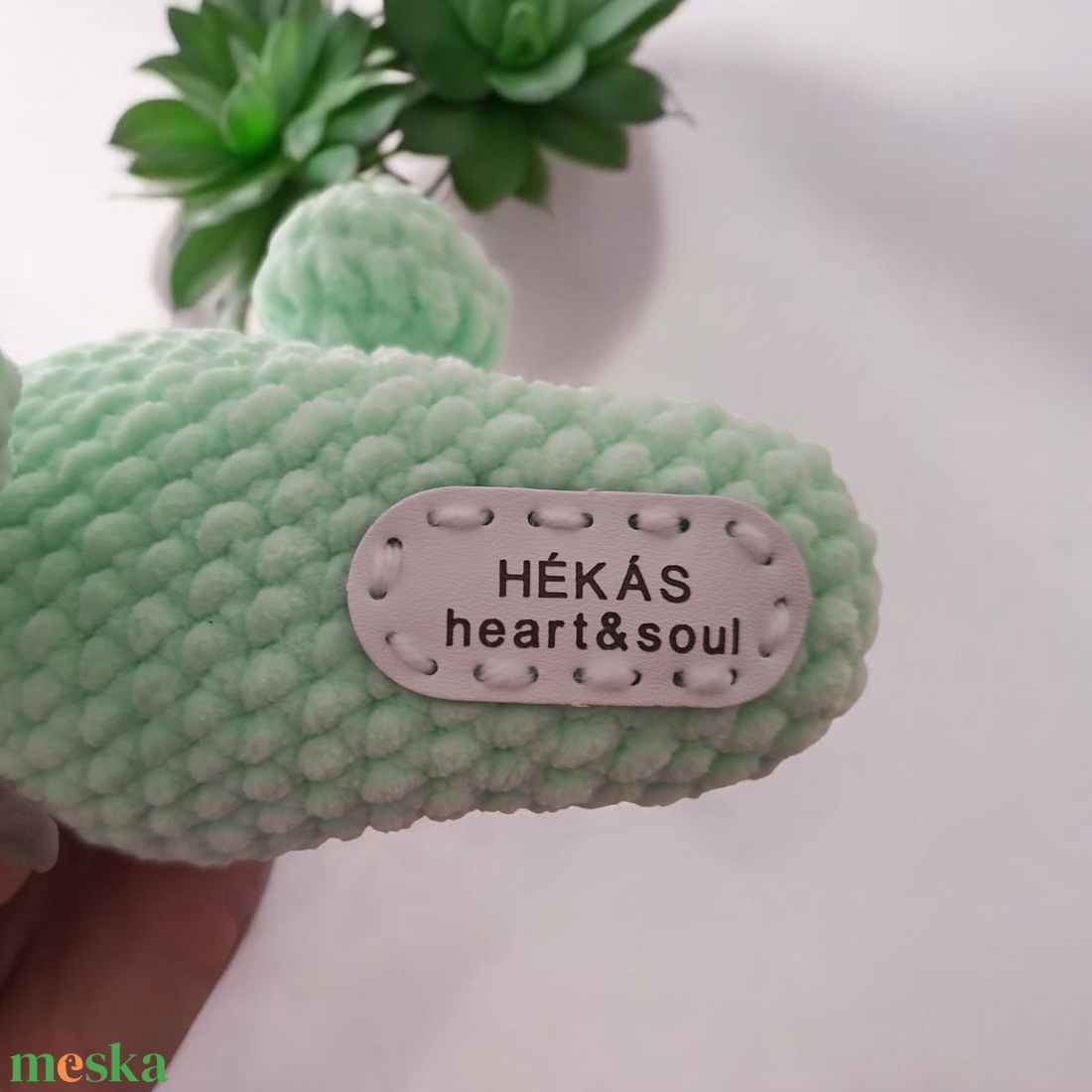 Amigurumi horgolt menta nyuszi - játék & sport - plüssállat & játékfigura - nyuszi - Meska.hu Amigurumi horgolt menta nyuszi - játék & sport - plüssállat & játékfigura - nyuszi - Meska.hu