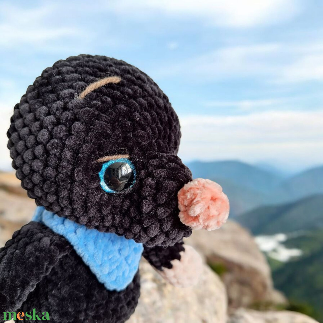 Amigurumi horgolt vakond - játék & sport - plüssállat & játékfigura - más figura - Meska.hu Amigurumi horgolt vakond - játék & sport - plüssállat & játékfigura - más figura - Meska.hu