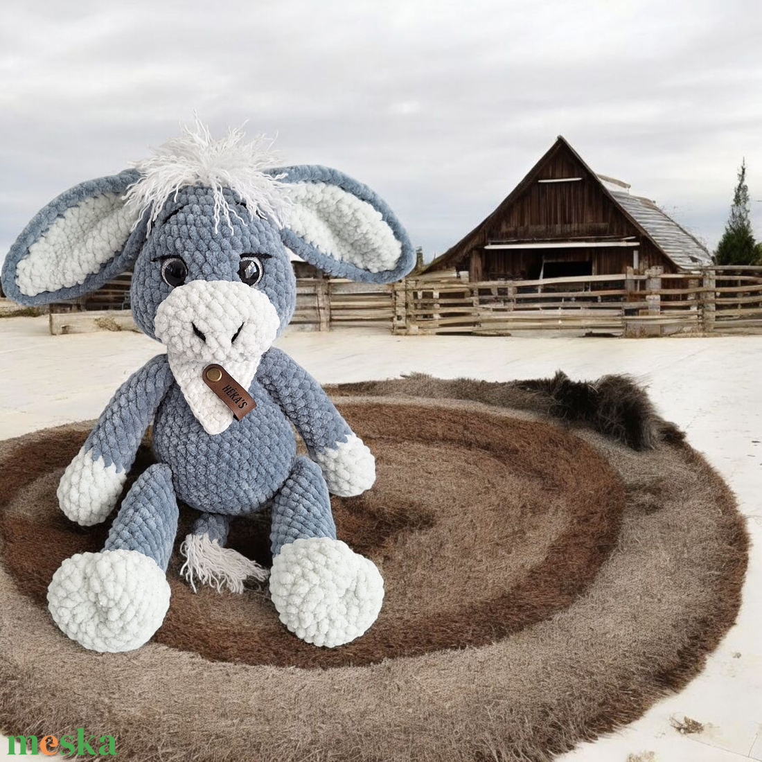 Amigurumi horgolt csacsi - játék & sport - plüssállat & játékfigura - más figura - Meska.hu Amigurumi horgolt csacsi - játék & sport - plüssállat & játékfigura - más figura - Meska.hu