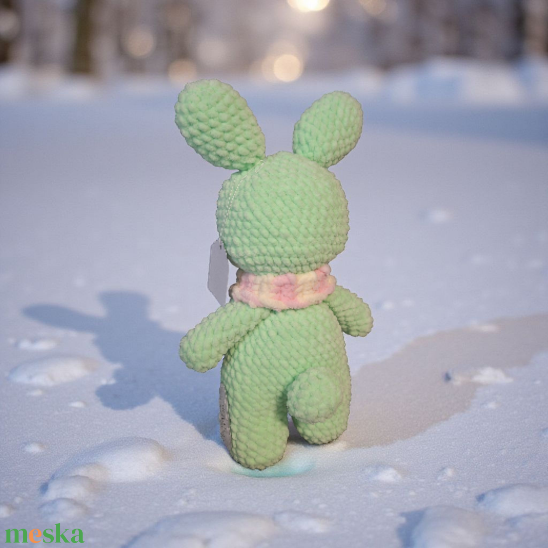 Fázós nyuszi - játék & sport - plüssállat & játékfigura - nyuszi - Meska.hu