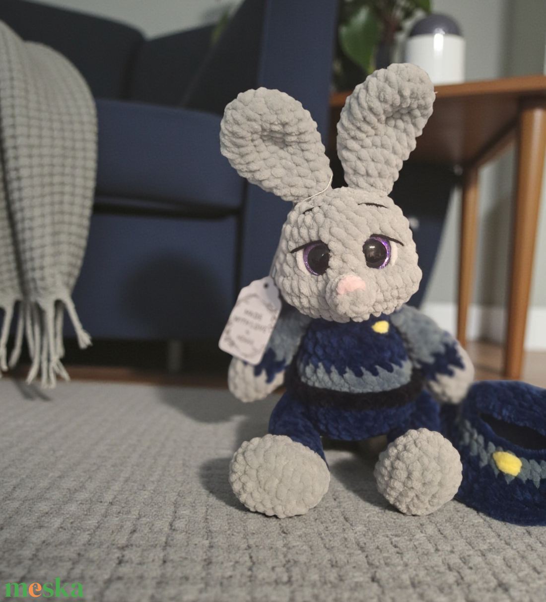 Judy Hoops nyuszi  - játék & sport - plüssállat & játékfigura - nyuszi - Meska.hu