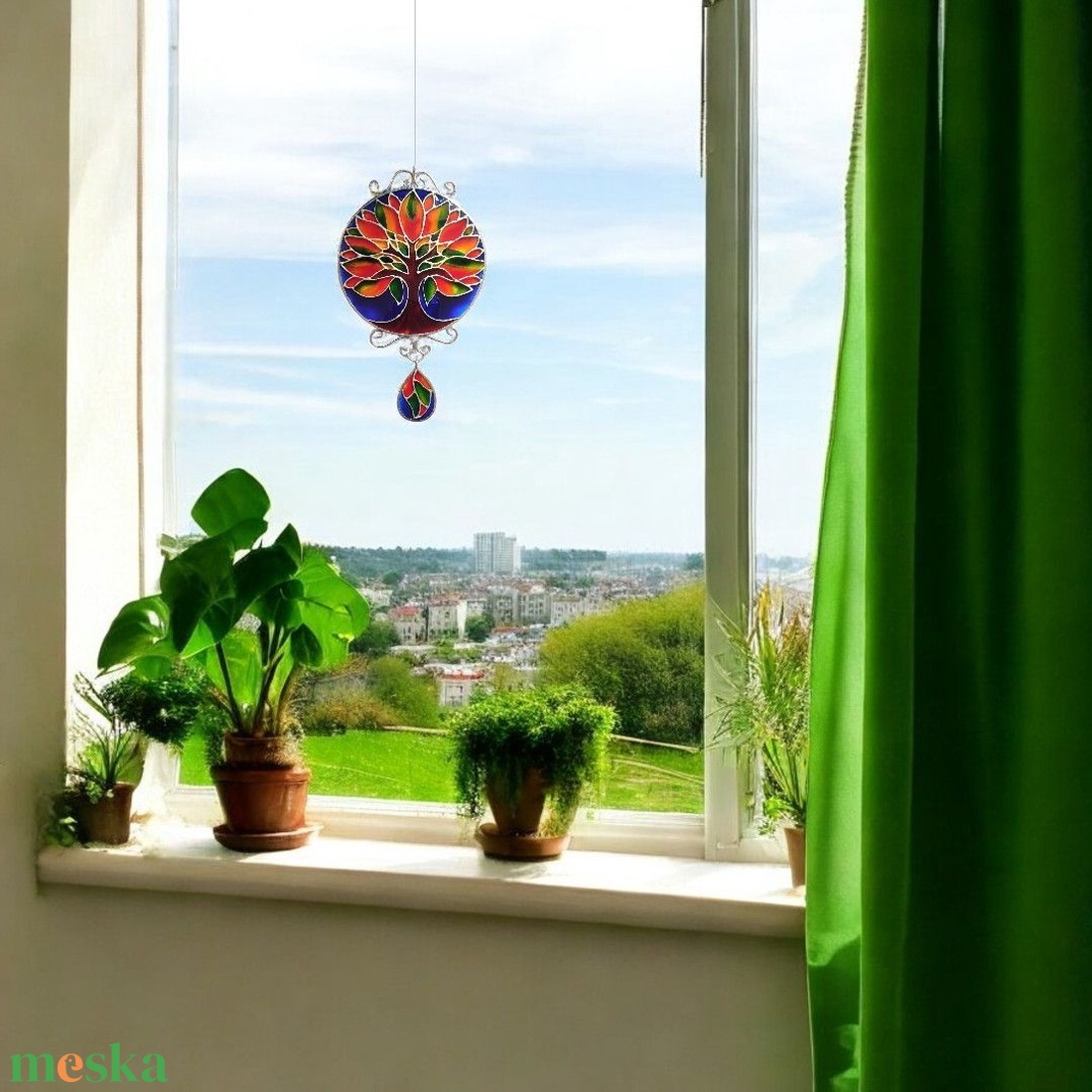 Életfa Mandala - Festett üveg ablakdekoráció - otthon & életmód - dekoráció - spiritualitás - mandala - Meska.hu Életfa Mandala - Festett üveg ablakdekoráció - otthon & életmód - dekoráció - spiritualitás - mandala - Meska.hu