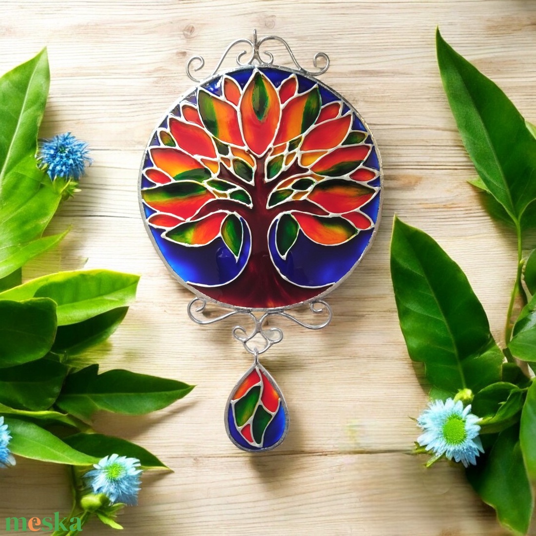 Életfa Mandala - Festett üveg ablakdekoráció - otthon & életmód - dekoráció - spiritualitás - mandala - Meska.hu Életfa Mandala - Festett üveg ablakdekoráció - otthon & életmód - dekoráció - spiritualitás - mandala - Meska.hu