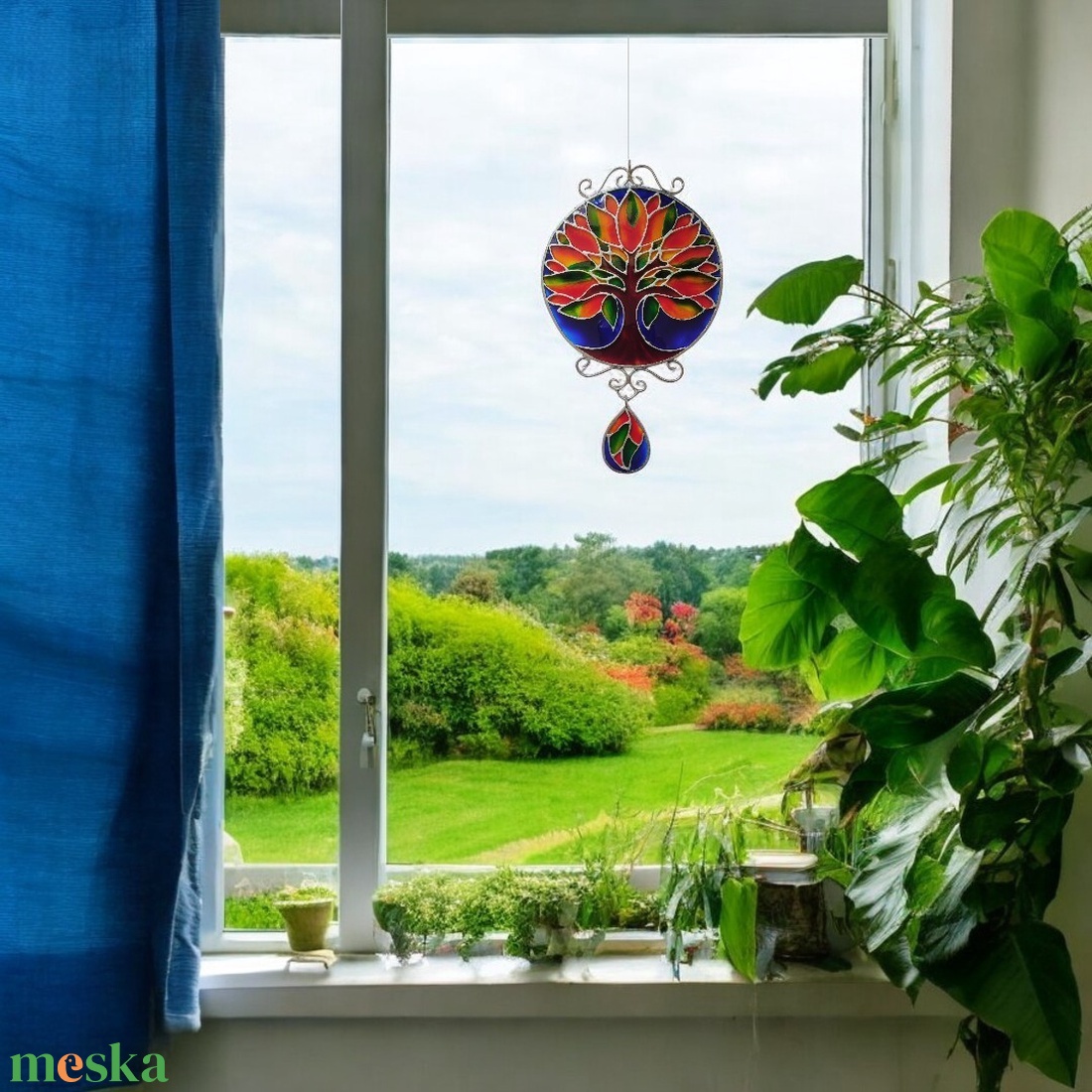 Életfa Mandala - Festett üveg ablakdekoráció - otthon & életmód - dekoráció - spiritualitás - mandala - Meska.hu Életfa Mandala - Festett üveg ablakdekoráció - otthon & életmód - dekoráció - spiritualitás - mandala - Meska.hu