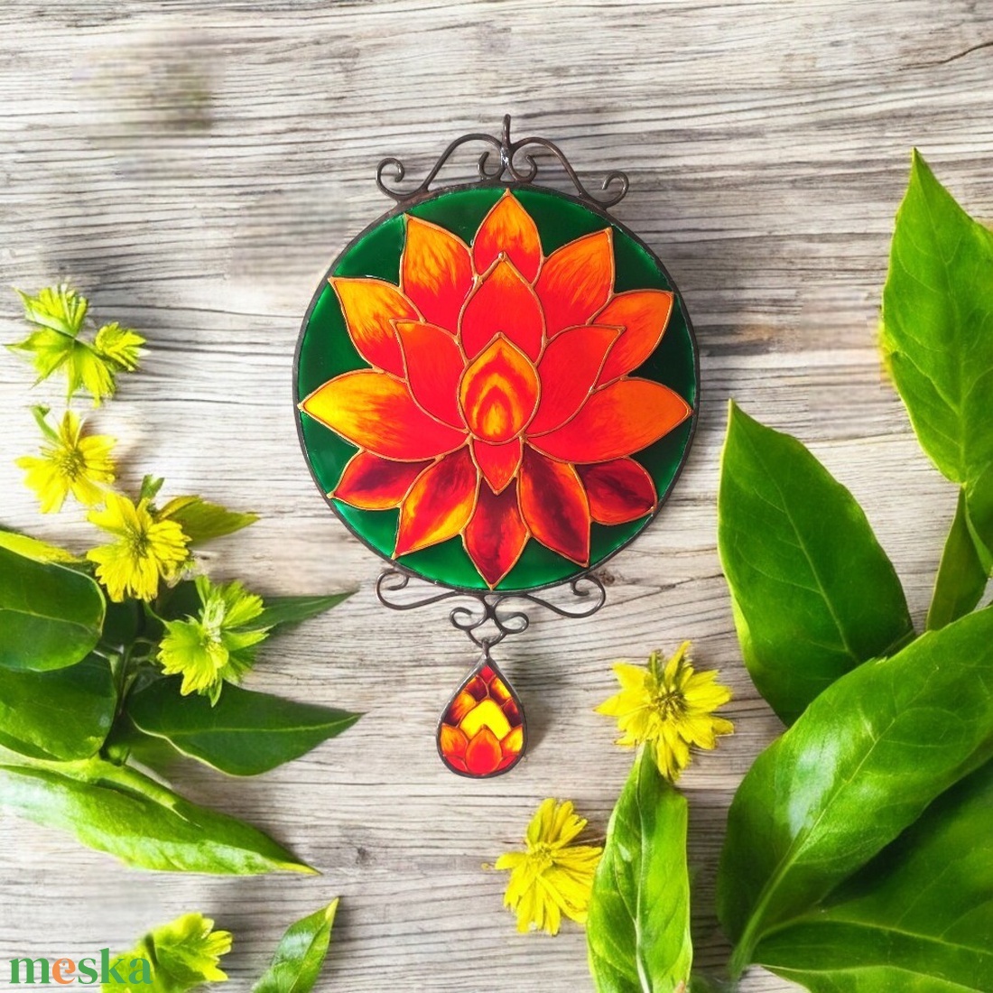 Lótuszvirág Mandala - Festett ablakdekoráció - otthon & életmód - dekoráció - spiritualitás - mandala - Meska.hu Lótuszvirág Mandala - Festett ablakdekoráció - otthon & életmód - dekoráció - spiritualitás - mandala - Meska.hu