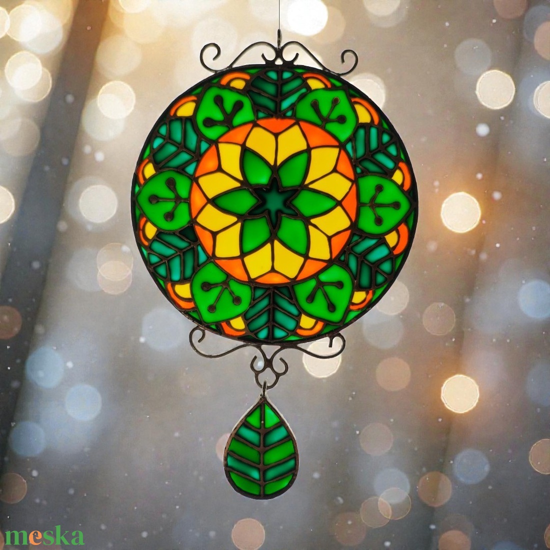 Boldogság Mandala - Házavató ajándék - otthon & életmód - dekoráció - spiritualitás - mandala - Meska.hu