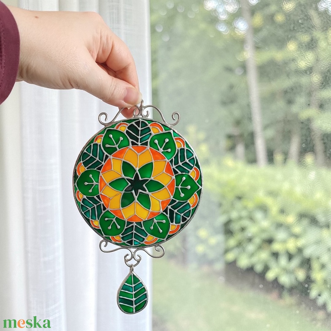 Boldogság Mandala - Házavató ajándék - otthon & életmód - dekoráció - spiritualitás - mandala - Meska.hu