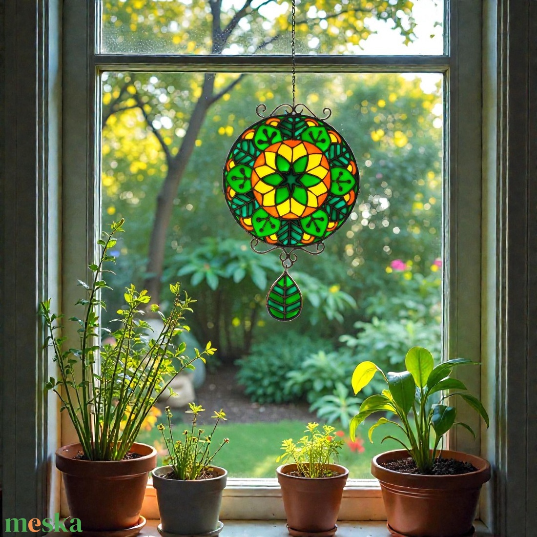 Boldogság Mandala - Házavató ajándék - otthon & életmód - dekoráció - spiritualitás - mandala - Meska.hu