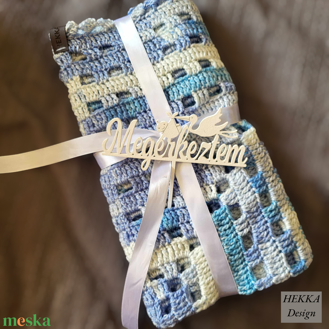 Horgolt babatakaró - otthon & életmód - babaszoba, gyerekszoba - babatakaró, gyerek pléd - Meska.hu