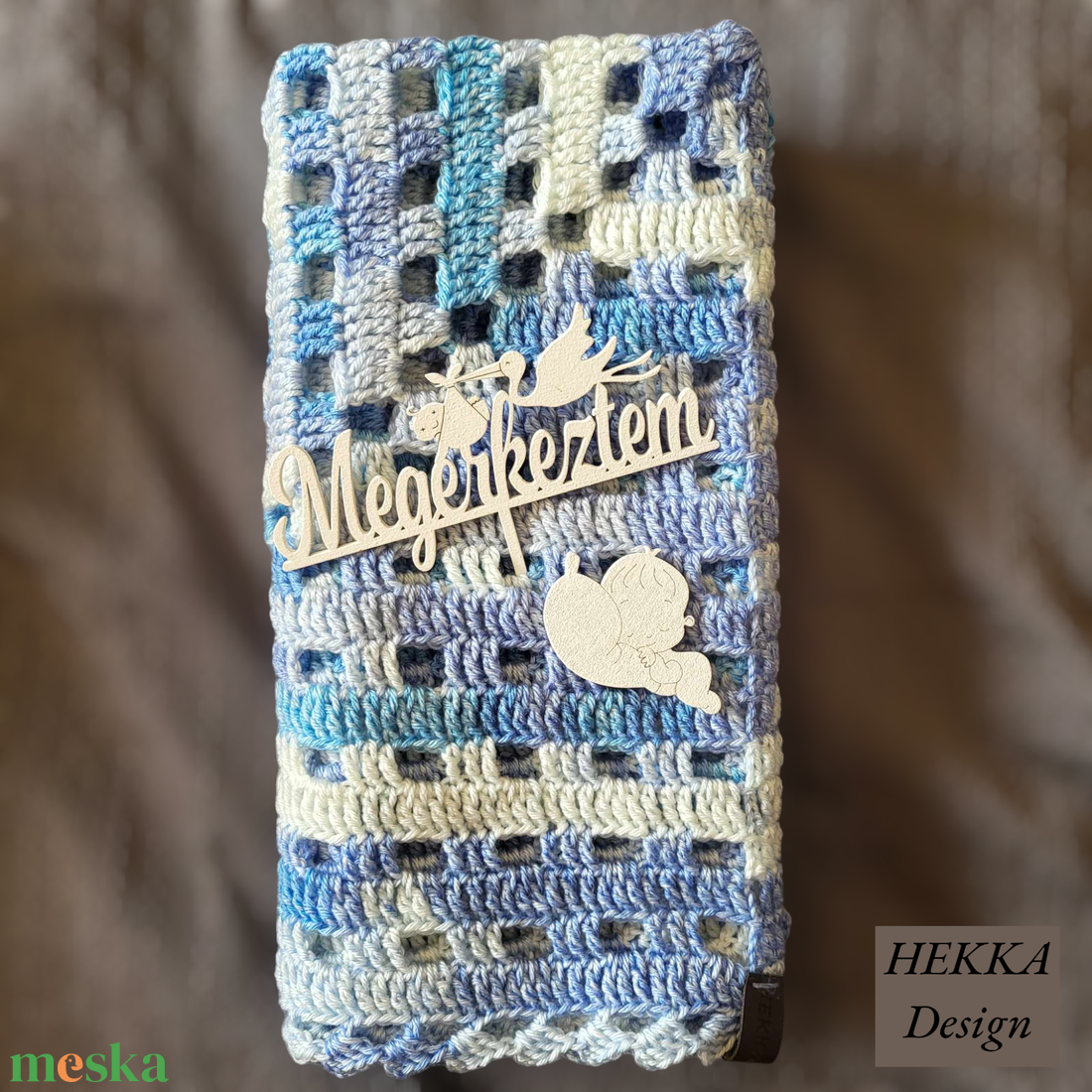 Horgolt babatakaró - otthon & életmód - babaszoba, gyerekszoba - babatakaró, gyerek pléd - Meska.hu