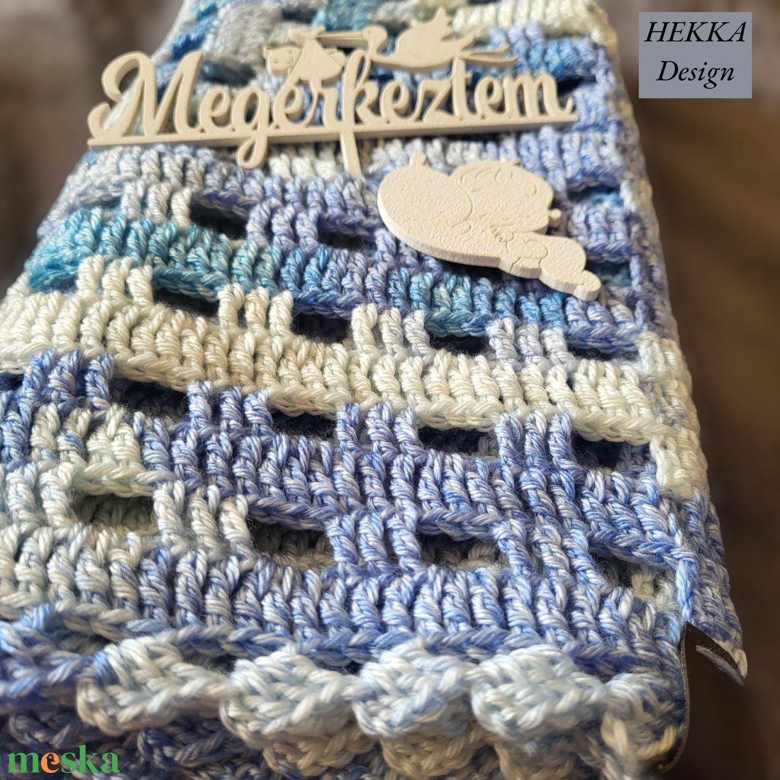 Horgolt babatakaró - otthon & életmód - babaszoba, gyerekszoba - babatakaró, gyerek pléd - Meska.hu