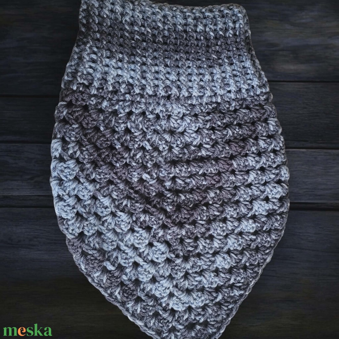 Horgolt nyakmelegítő - ruha & divat - sál, sapka, kendő - sál - Meska.hu