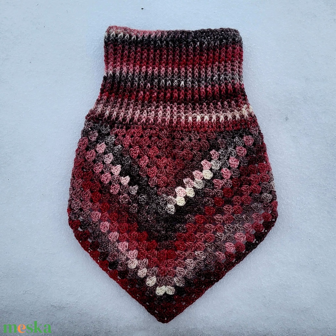 Horgolt nyakmelegítő - ruha & divat - sál, sapka, kendő - sál - Meska.hu
