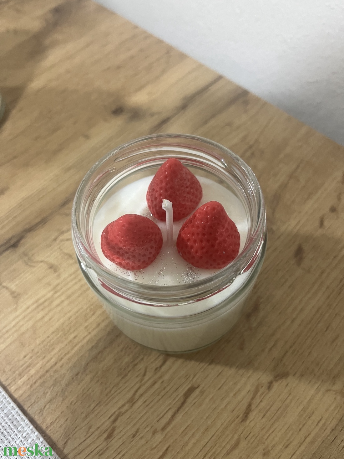 Epres illatgyertya - kellékek & szerszámok - dekorációs kellékek - dekorációs gyertya - Meska.hu