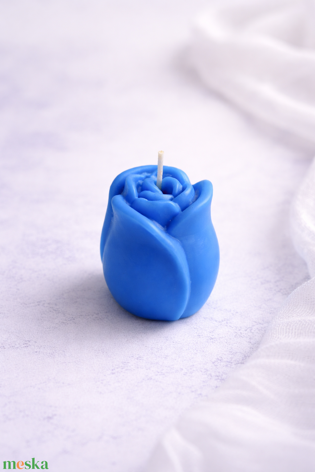 Rózsa gyertya - kellékek & szerszámok - dekorációs kellékek - dekorációs gyertya - Meska.hu