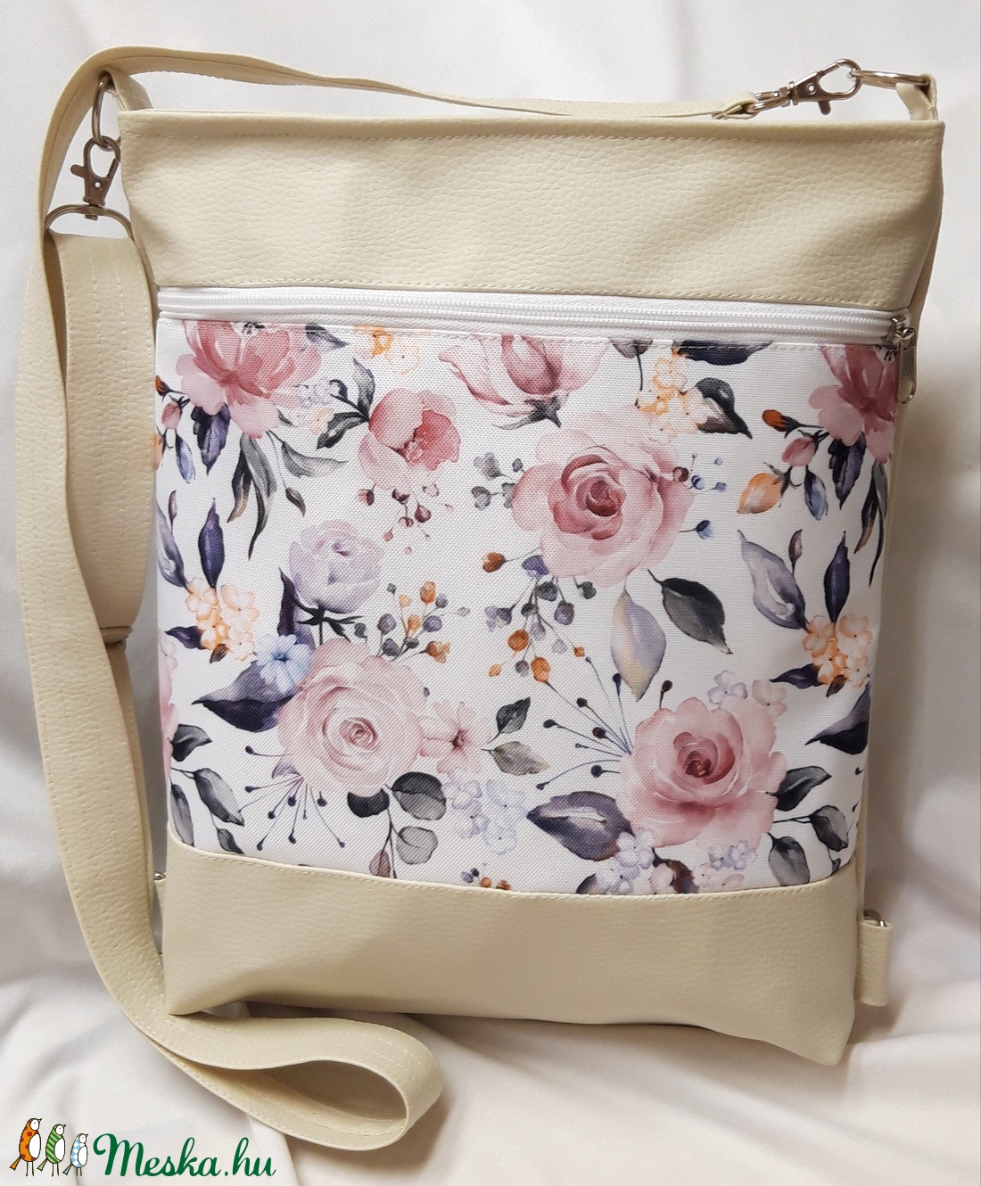 Textilbőr 3funkciós táska - táska & tok - variálható táska - Meska.hu