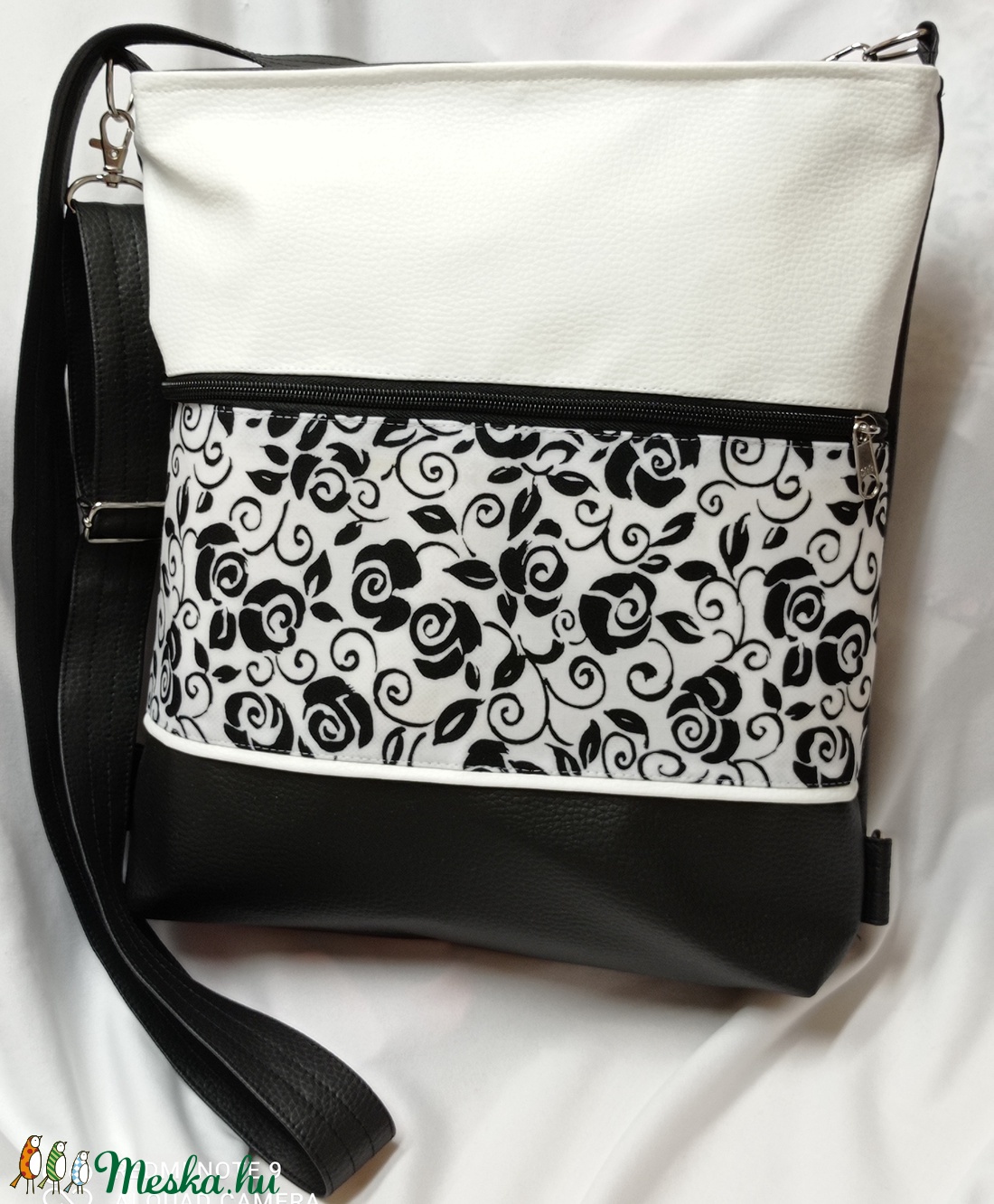 Textilbőr 3funkciós táska - táska & tok - variálható táska - Meska.hu