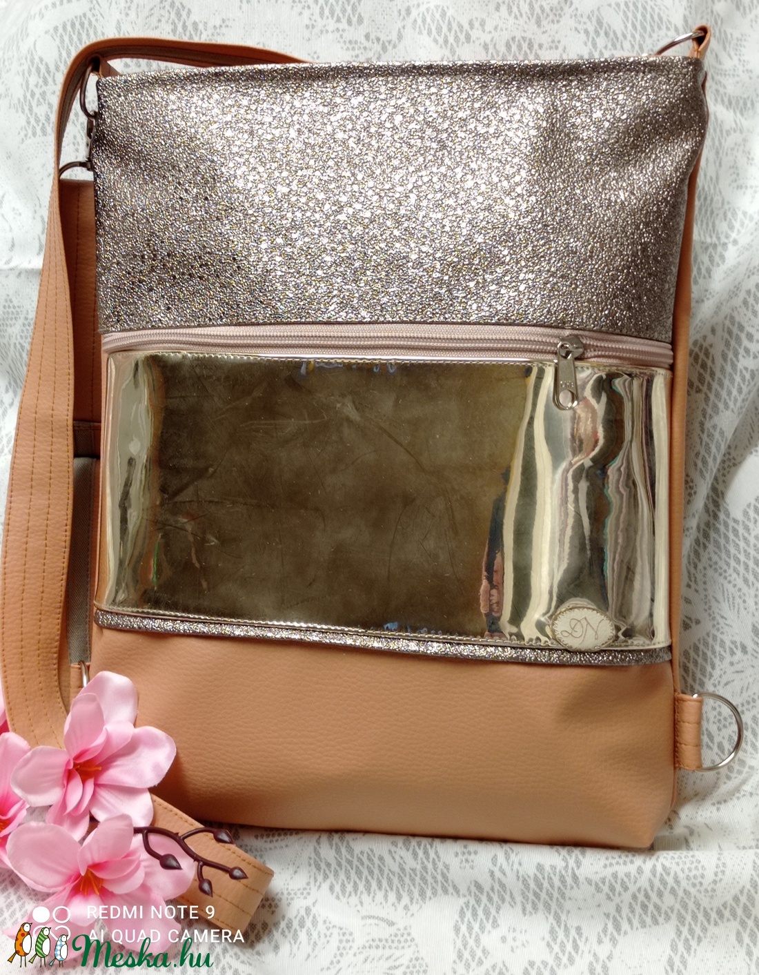 Textilbőr 3funkciós táska - táska & tok - variálható táska - Meska.hu