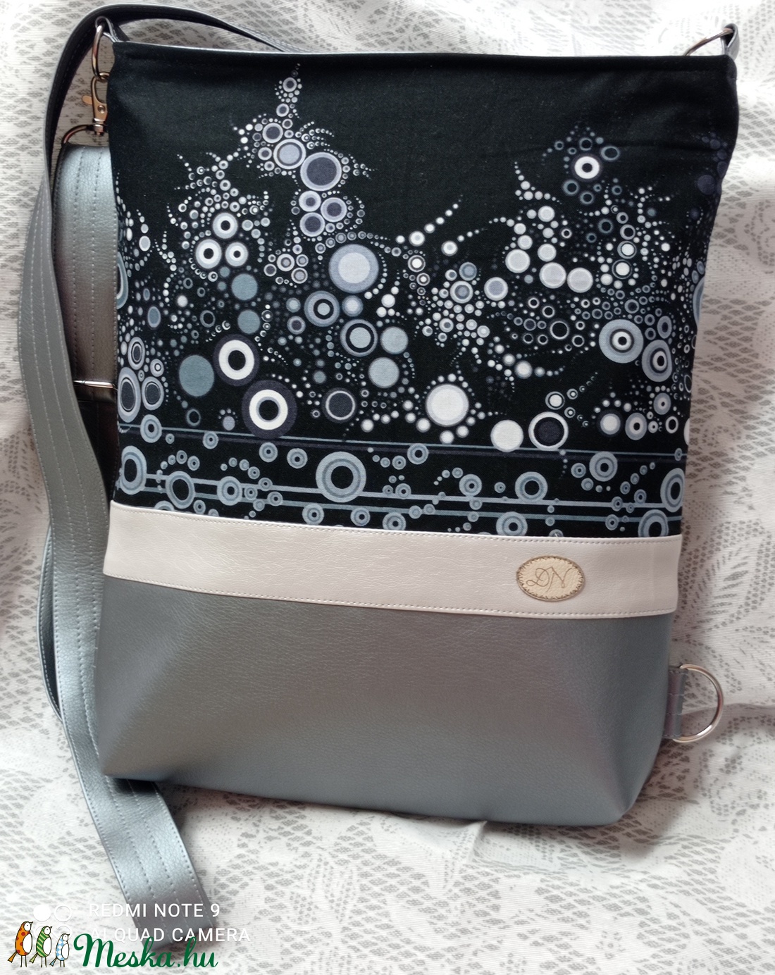 Textilbőr 3funkciós táska - táska & tok - variálható táska - Meska.hu