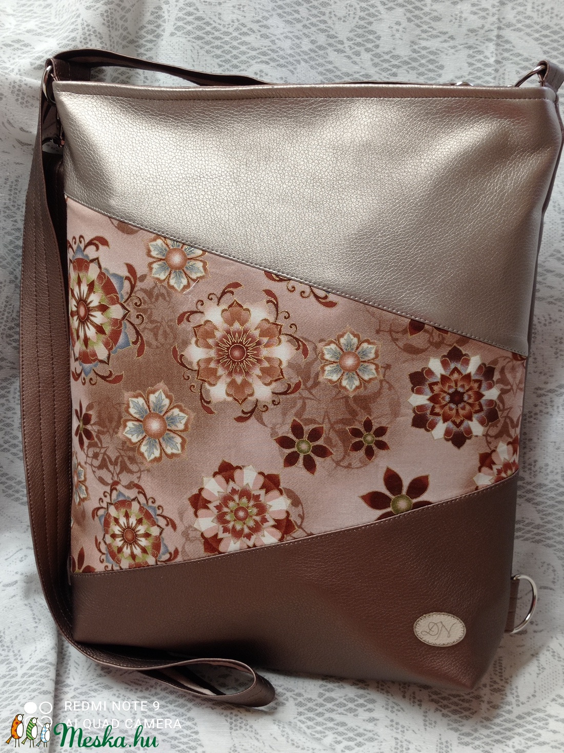 Textilbőr 3funkciós táska - táska & tok - variálható táska - Meska.hu