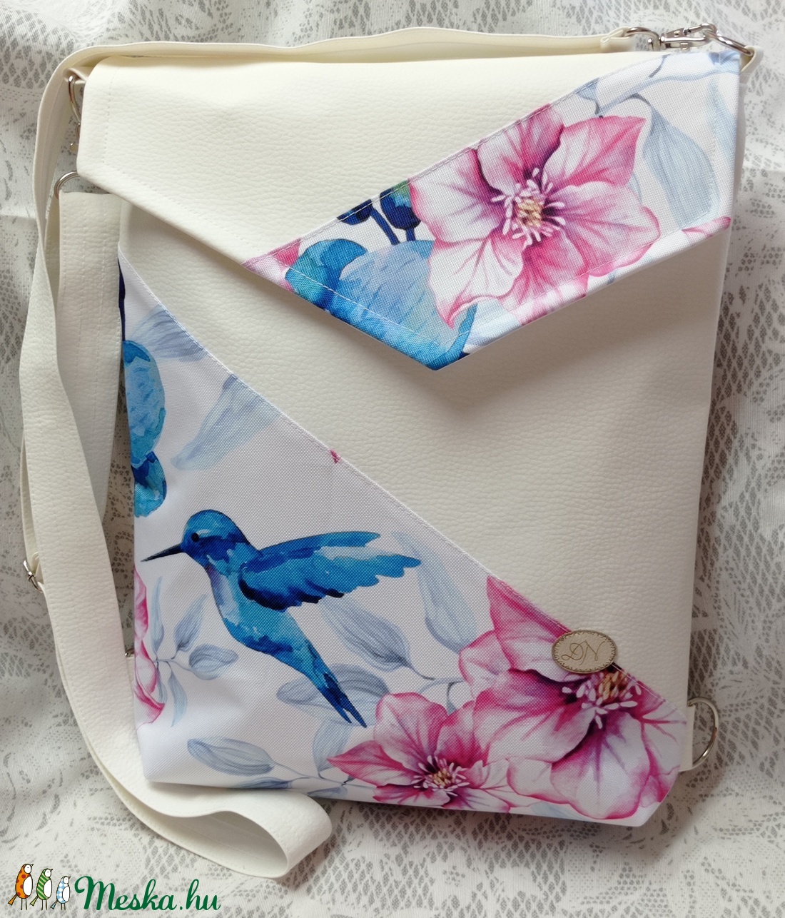 Textilbőr 3funkciós táska - táska & tok - variálható táska - Meska.hu