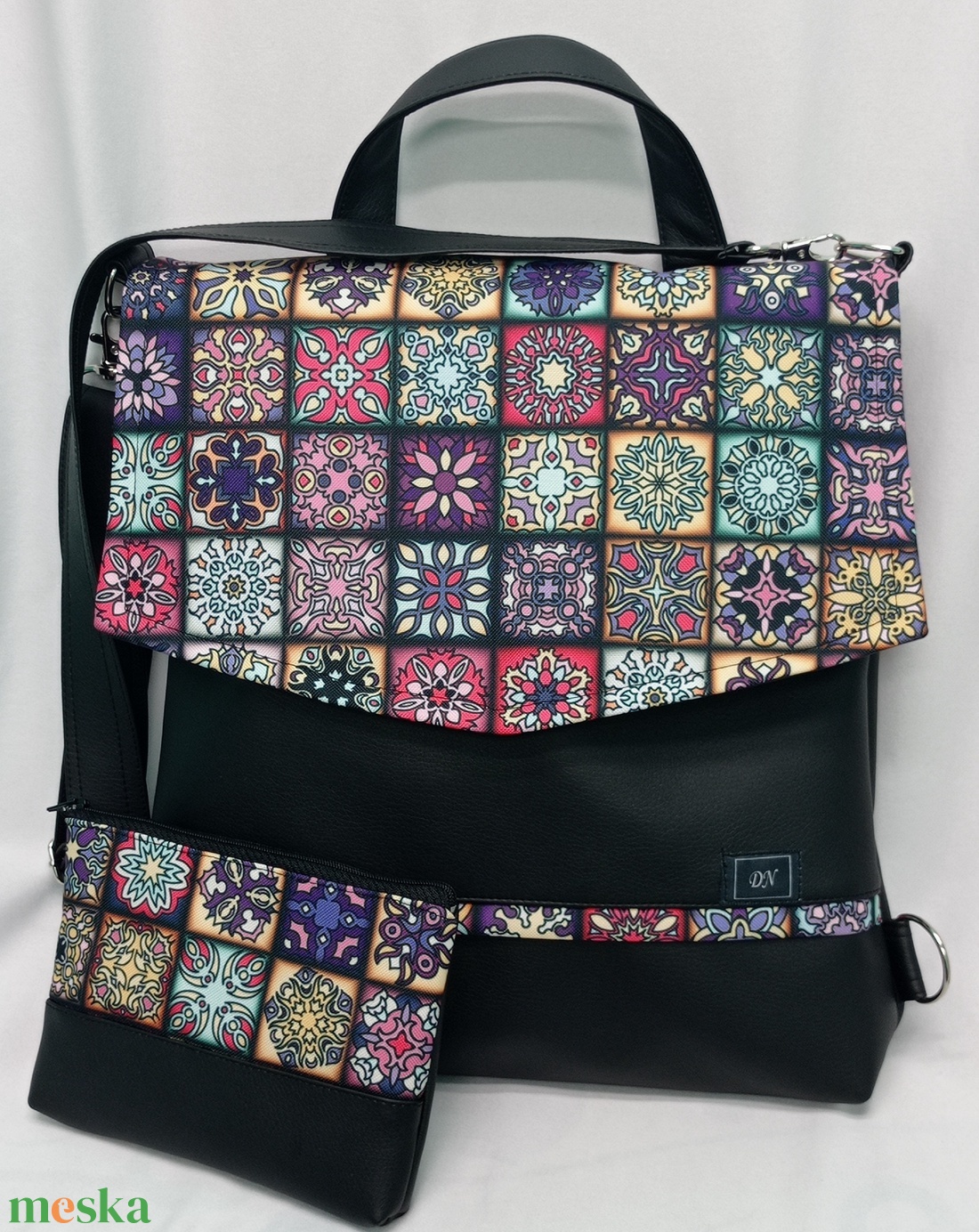 Textilbőr 4funkciós táska+neszesszer - táska & tok - variálható táska - Meska.hu