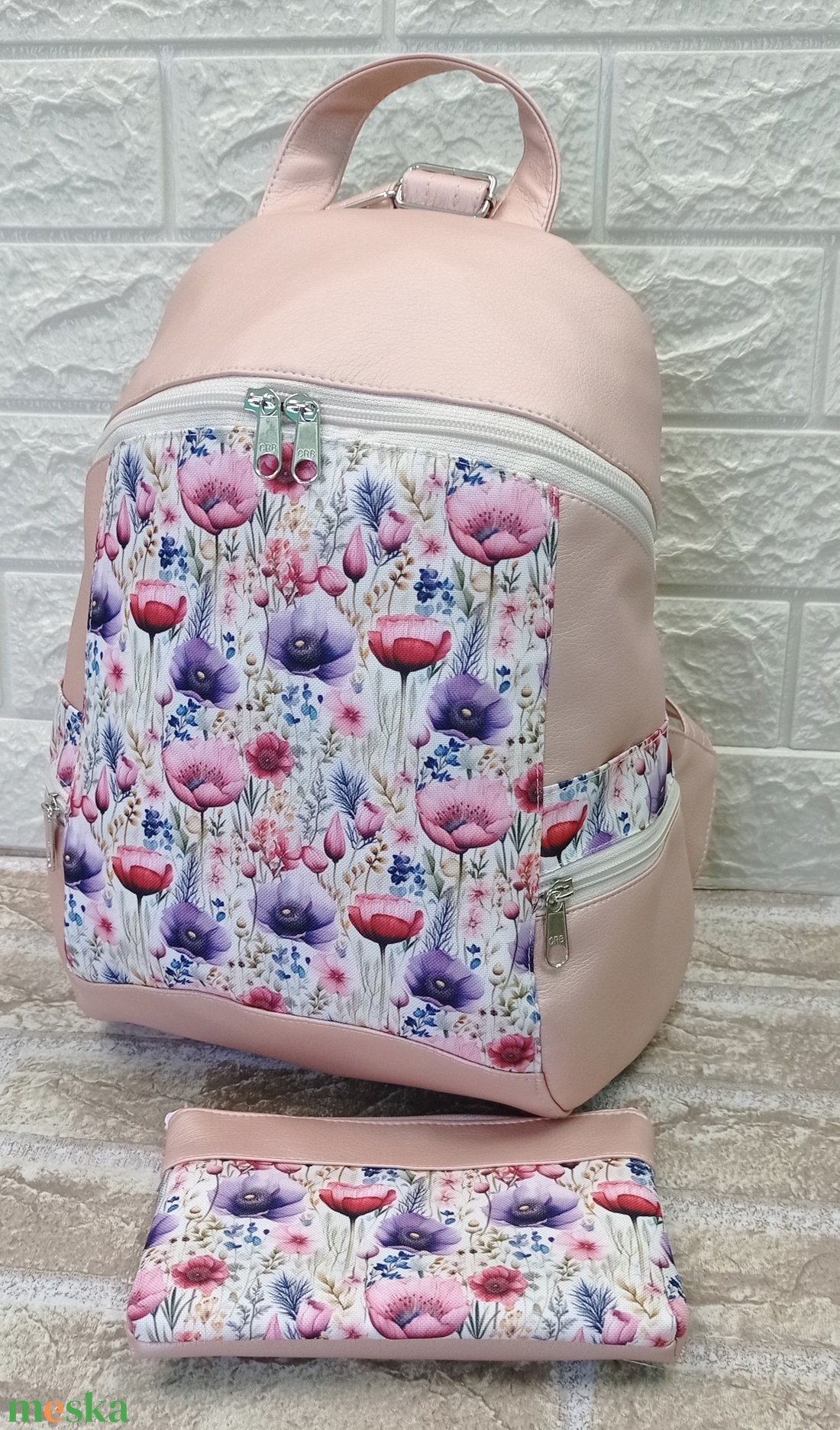 H�titáska+neszesszer  - táska & tok - hátizsák - tornazsák, gymbag - Meska.hu