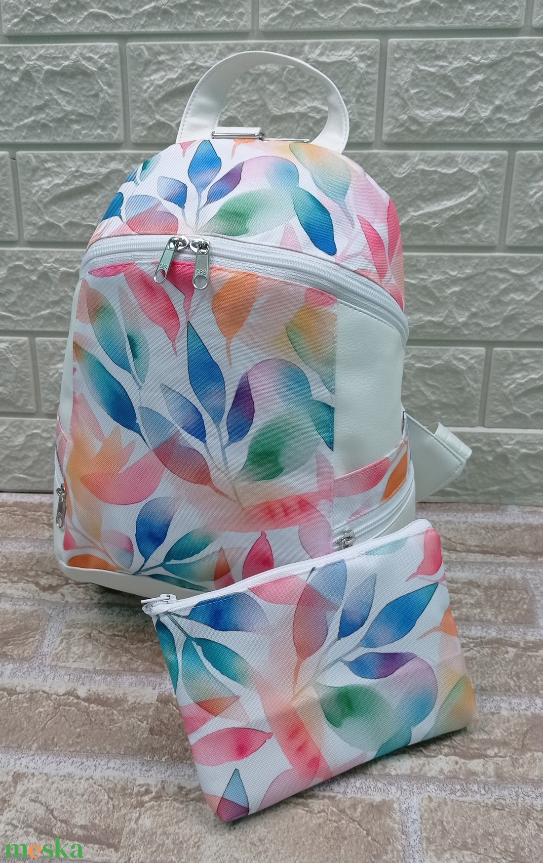 H�titáska+neszesszer  - táska & tok - hátizsák - tornazsák, gymbag - Meska.hu