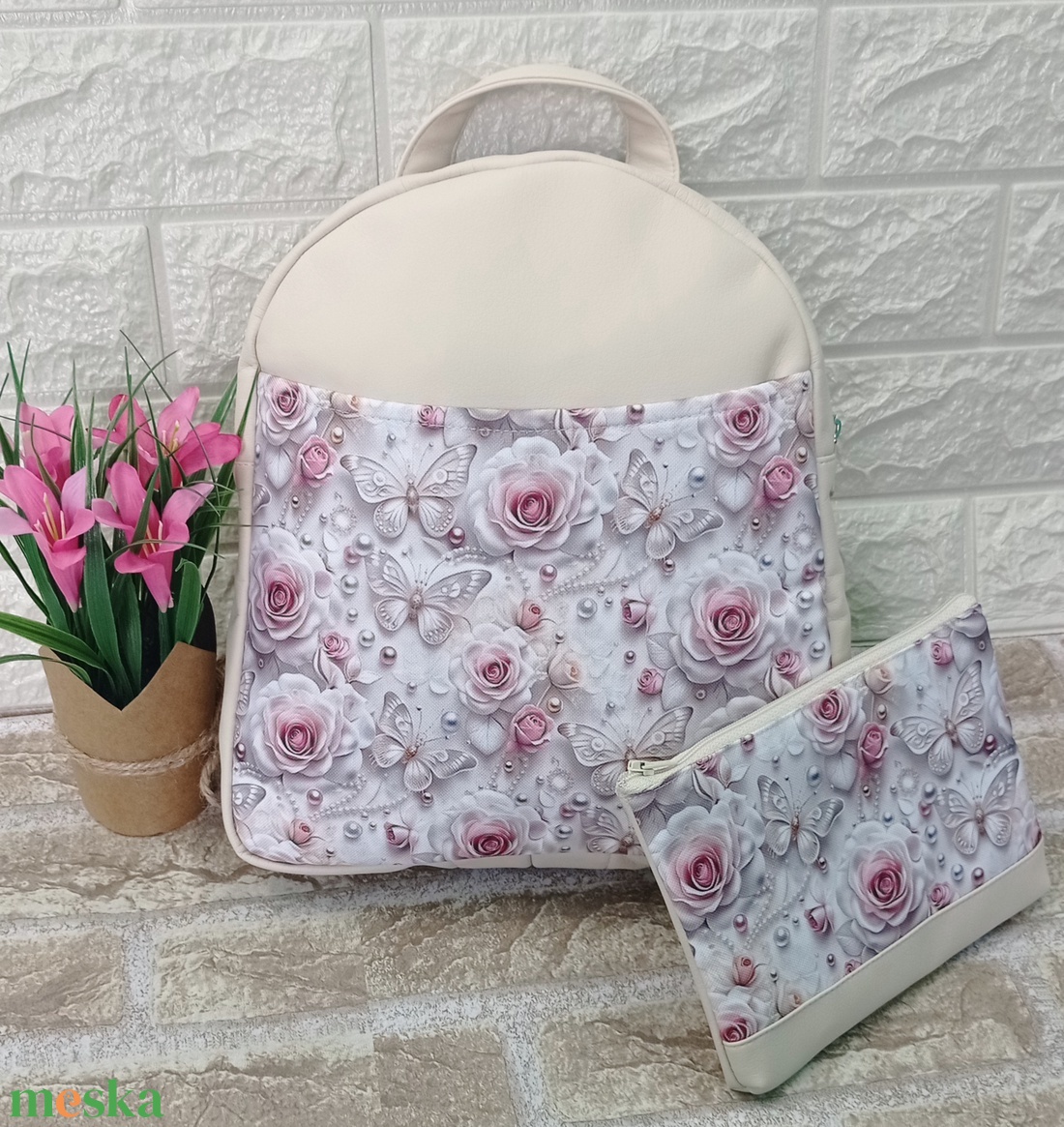 Hátitáska+neszesszer  - táska & tok - hátizsák - hátizsák - Meska.hu