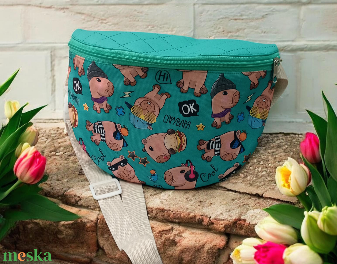 Öv-testtáska  - táska & tok - övtáska - Meska.hu