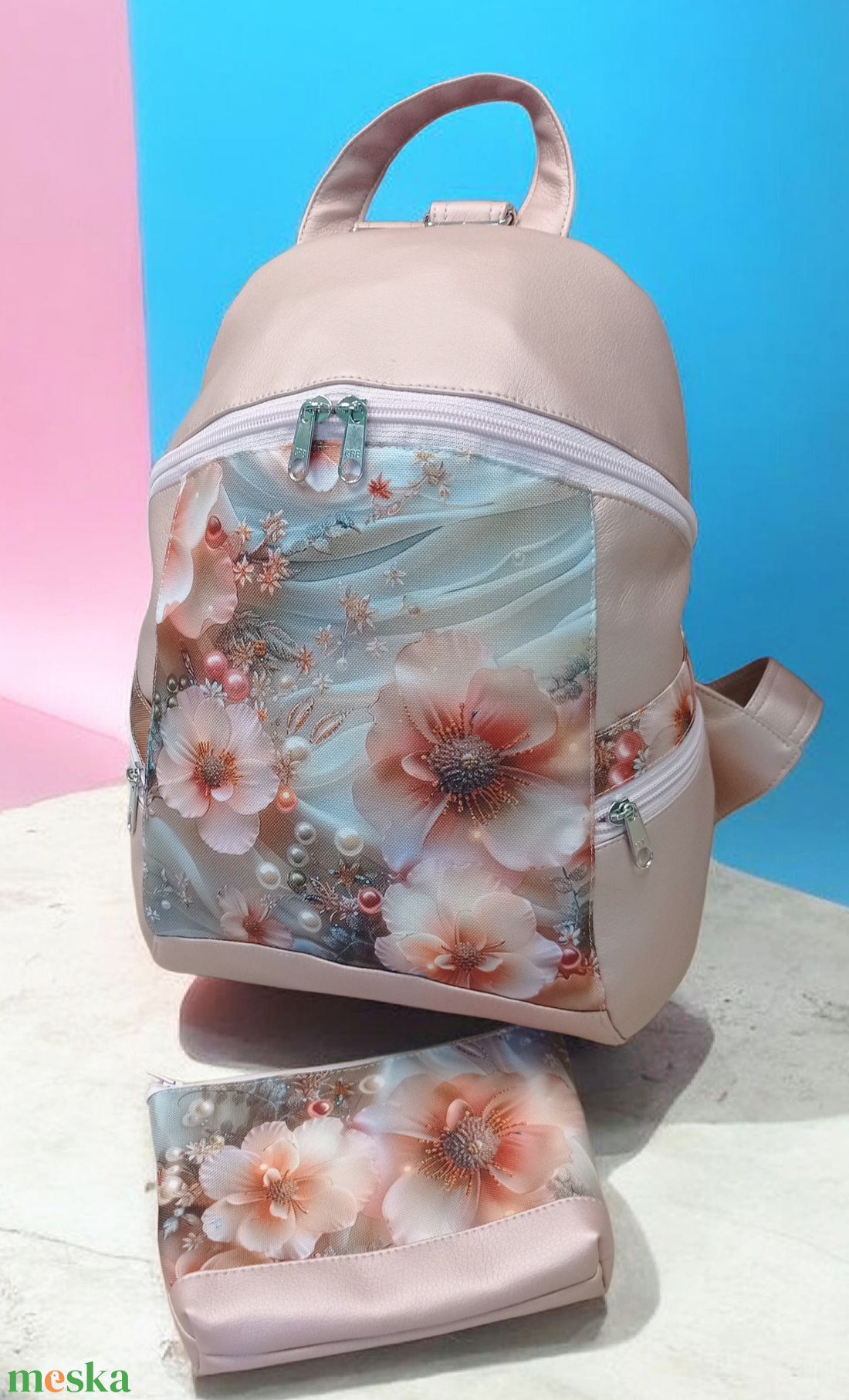 H�titáska+neszesszer  - táska & tok - hátizsák - tornazsák, gymbag - Meska.hu