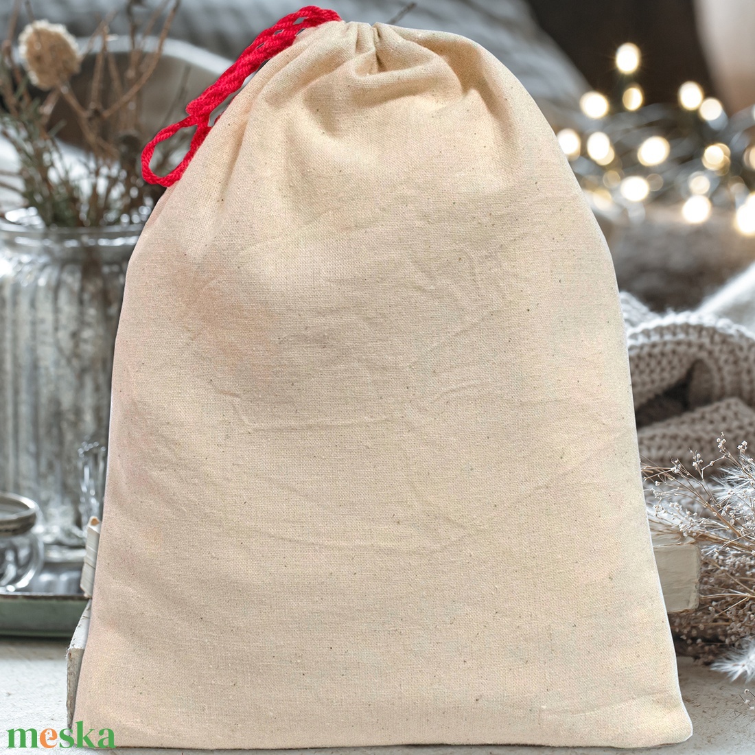 Mikulás, karácsonyi zsák - karácsony - mikulás - mikulás zsák - Meska.hu