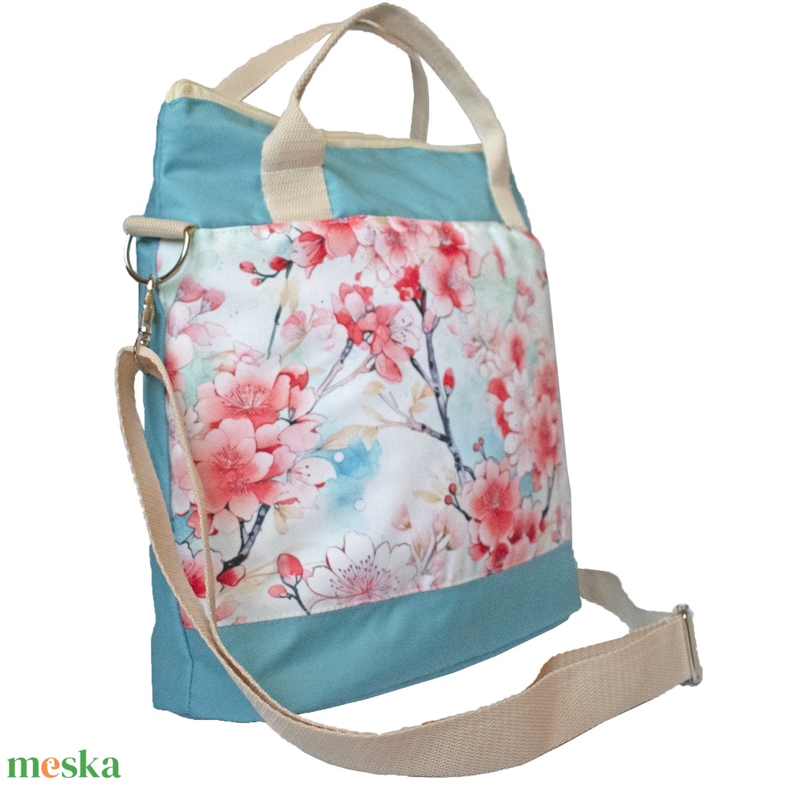 AKCIÓ! Cseresznyevirágos variálható crossbody táska - táska & tok - variálható táska - Meska.hu AKCIÓ! Cseresznyevirágos variálható crossbody táska - táska & tok - variálható táska - Meska.hu