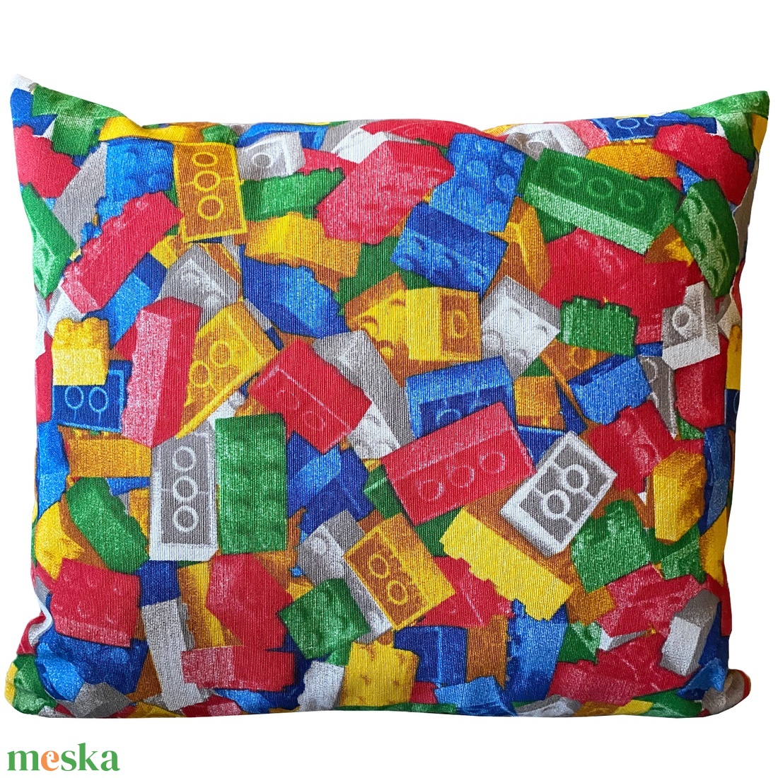 LEGO mintás párnahuzat - otthon & életmód - lakástextil - párna & párnahuzat - Meska.hu