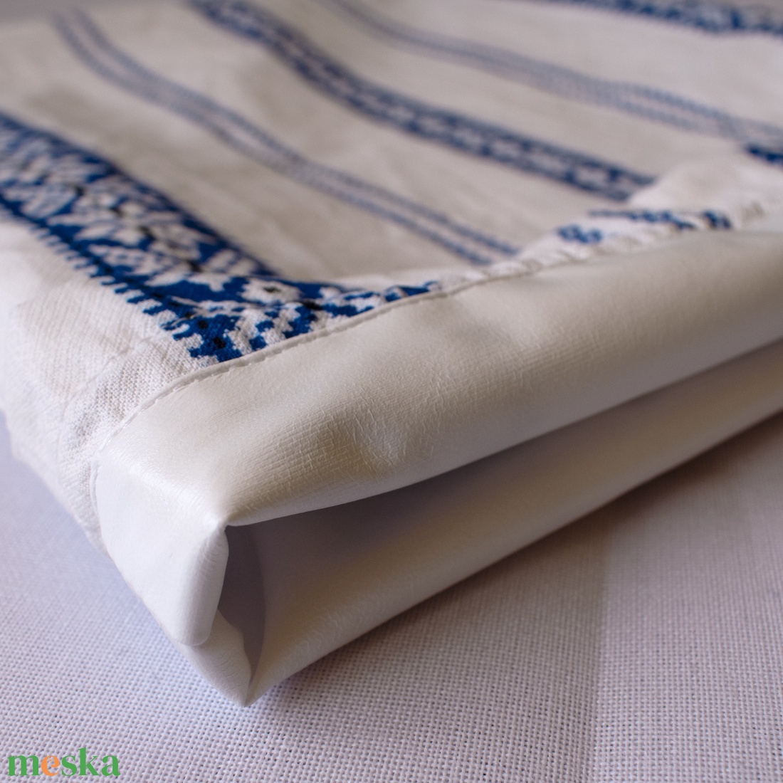 Palóc szőttes kék mintás kenyeres zsák - táska & tok - bevásárlás & shopper táska - kenyeres zsák - Meska.hu Palóc szőttes kék mintás kenyeres zsák - táska & tok - bevásárlás & shopper táska - kenyeres zsák - Meska.hu