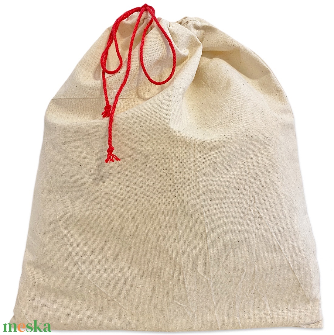 Kézzel írt névre szóló mikulás, ajándék zsák - karácsony - mikulás - mikulás zsák - Meska.hu